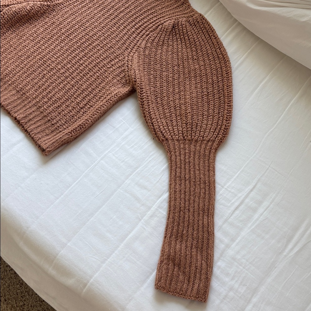 Nasty Gal Brown Cowl Neck Sweater Size S

Come from smoke / pet  free home - Picture 4 of 6
